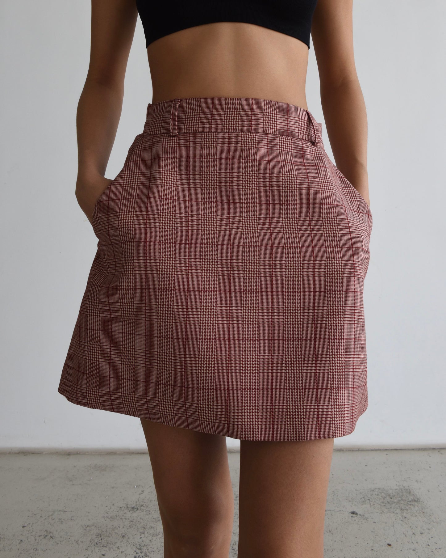 Mini skirts A-silhouettes