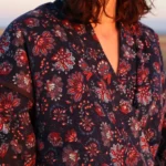 Velvet padded jacket