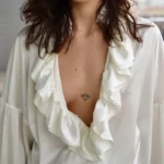 Ruffled blouse