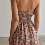 Strapless sundress