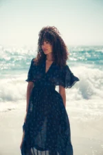 Butterfly sleeves dress - Image 7