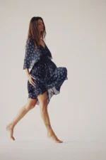 Butterfly sleeves dress - Image 10