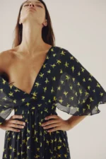 Butterfly sleeves dress - Image 9