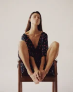 Butterfly sleeves dress - Image 6