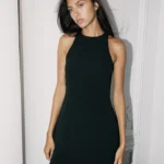 Sleeveless mini shift dress