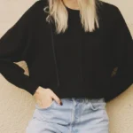 Cashmere-cotton sweater