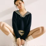Sailor style sweater