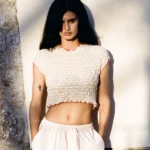Knit stretch top