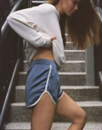 Retro athletic shorts