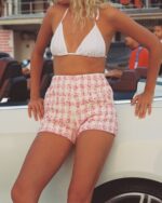 Tweed mini shorts - Image 2