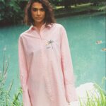 Shirt with embroidery