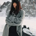 'Dana' wool coat