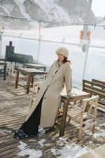 'Dana' wool coat - Image 8