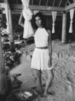 Knitted mini skirt - Image 2